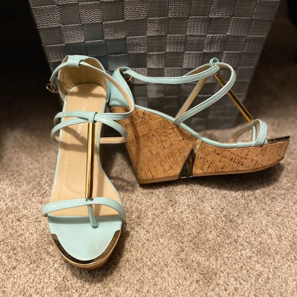 Wedge heels, just in time for spring/summer